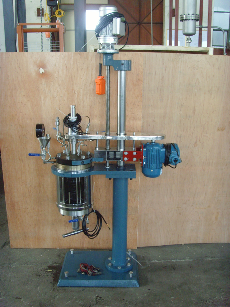 TSYBF系列-電動(dòng)提升釜蓋，雙層石英玻璃釜